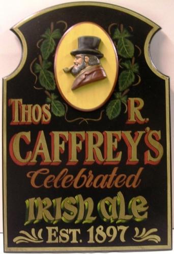 木製看板【Caffrey's　(カフリーズ)】