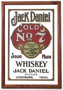 パブミラー(S) 【Jack Daniel's-Old No.7(ジャックダニエル)】 - サイン＆ディスプレイ雑貨 桃太郎