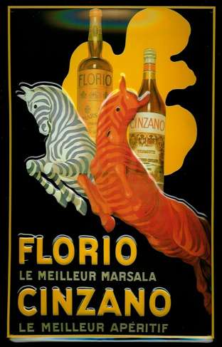 メタルサイン　【CINZANO FLORIO(チンザノ)】