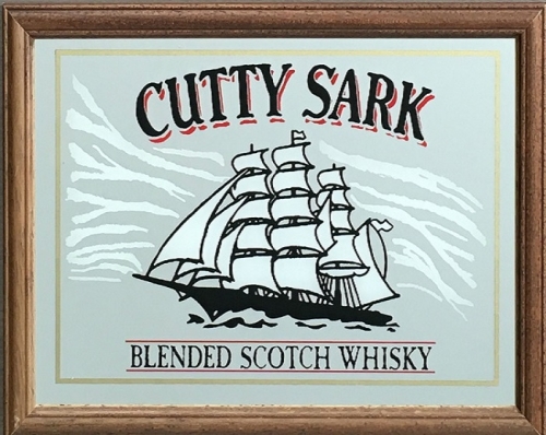 パブミラー(S)　【Cutty Sark(カティーサーク)】