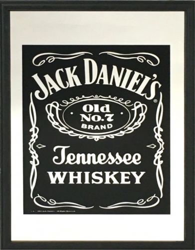 パブミラー(S)　【Jack Daniel's-Poster(ジャックダニエル)】