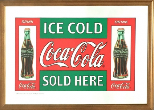 パブミラー(L) 【Coca-Cola Sold Here(コカコーラ)】