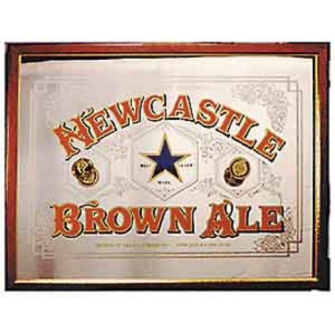 パブミラー(XL)　【New Castle Brown (ニューキャッスルブラウン)】
