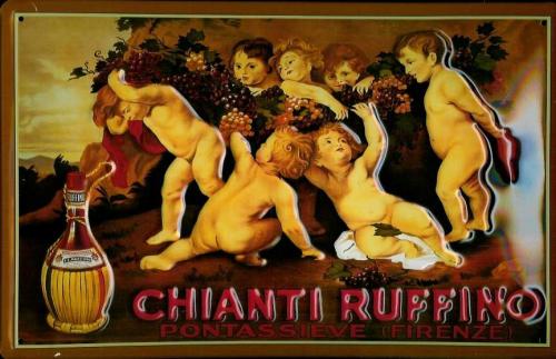 メタルサイン【CHIANTI RUFFINO(キャンティ  ルフィーノ)】