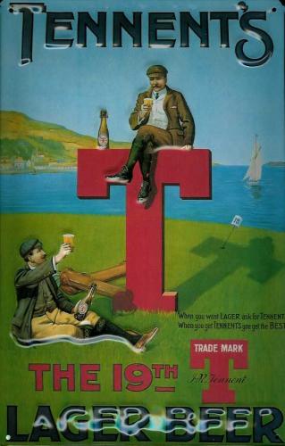 メタルサイン【TENNENT'S(テネンツ)THE 19TH】